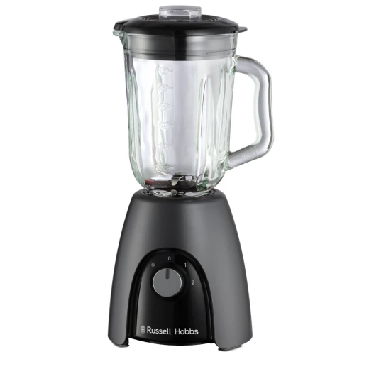 خلاط قائم مات تشاركوول 650 واط زجاجي مع 2 سرعة ووظيفة نبض سعة 1.5 لتر، باللون الأحمر المميز من راسيل هوبس خلاط قائم مات تشاركوول 650 واط زجاجي مع 2 سرعة ووظيفة نبض سعة 1.5 لتر، باللون الأحمر المميز من راسيل هوبس