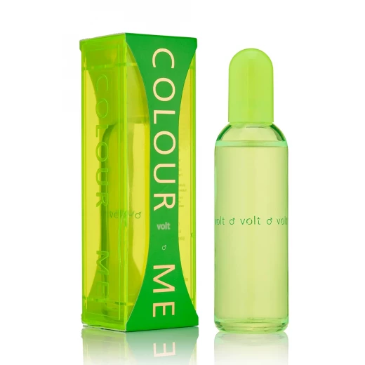 MiltonLloyd Colour Me Volt Cologne for Men 90ml Fresh Aromatic Fougere Fragrance MiltonLloyd Colour Me Volt Cologne for Men 90ml Fresh Aromatic Fougere Fragrance