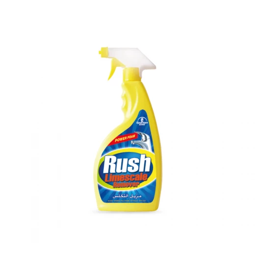 Rush Power Foam Limescale Remover 750ml Powerful Anti-Limescale Spray Kills 99.9% of Bacteria & Viruses Deep Cleaning Foam Formula Rush Power Foam Limescale Remover 750ml Powerful Anti-Limescale Spray Kills 99.9% of Bacteria & Viruses Deep Cleaning Foam Formula