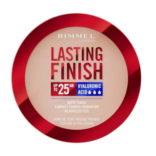 Rimmel London Lasting Finish 25H Powder Foundation 002 Pearl Full Coverage Matte Finish Makeup with SPF 20 Rimmel London Lasting Finish 25H Powder Foundation 002 Pearl Full Coverage Matte Finish Makeup with SPF 20