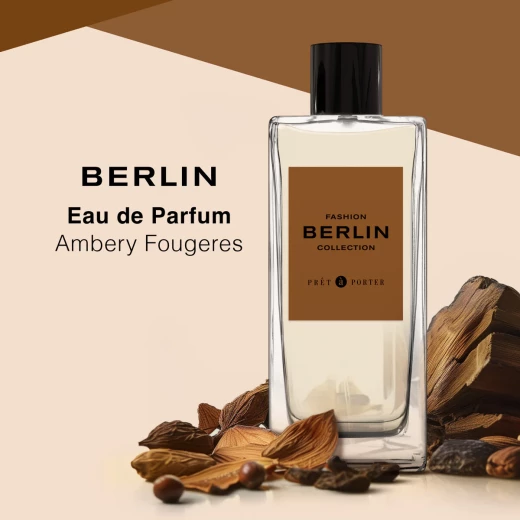 عطر سيتي كوليكشن برلين أو دو بارفان، 3.4 أونصة سائلة (عبوة من قطعة واحدة)، مكونات من الفلفل الأسود وخشب الأرز والفانيليا، عطر رجالي، يدوم طويلًا، عطر يومي، حجم مناسب للسفر من بريت أ بورتر - بريت أ بورتر - Image 4