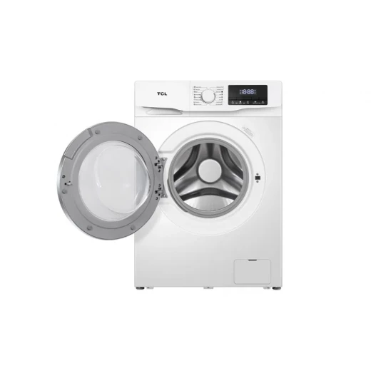 غسالة TCL موديل P610 FLG بمحرك BLDC، مقبض كروم، لون رمادي، بتقنية العاكس (Inverter) – ضمان لمدة سنتين - تي سي ال - Image 2