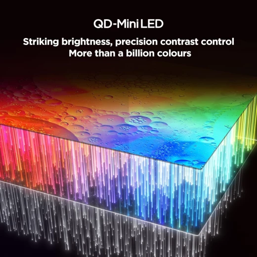 تلفزيون جوجل الذكي QD-Mini LED بدقة فائقة 4K مقاس 75 بوصة (75C755) (أسود) مع ضمان لمدة عامين من تي سي ال - تي سي ال - Image 12