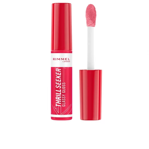 Rimmel London Thrill Seeker Berry Glacé Lip Gloss with Hyaluronic Acid for Plump, Glossy Lips | Long Lasting Shine Rimmel London Thrill Seeker Berry Glacé Lip Gloss with Hyaluronic Acid for Plump, Glossy Lips | Long Lasting Shine