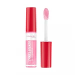 Rimmel London Thrill Seeker Pink Candy Glassy Lip Gloss 10ml Hydrating Non Sticky Vegan Formula - Rimmel London