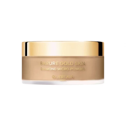 Guerlain Parure Gold Diamond Micro Powder 04 Foncé Dark Skin Flawless Finish Setting Powder 35g