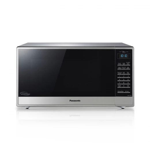 Panasonic NN-SD681S Stainless Steel Microwave Oven - 1.2 cu ft with Inverter Technology for Even Heating. This countertop microwave offers precise cooking with its advanced features and stylish design. Perfect for your kitchen. - Panasonic - Image 3