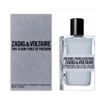 Zadig & Voltaire This is Him! Vibes of Freedom Eau de Toilette 100ml Men's Fragrance Invigorating Scent - Zadig & voltaire