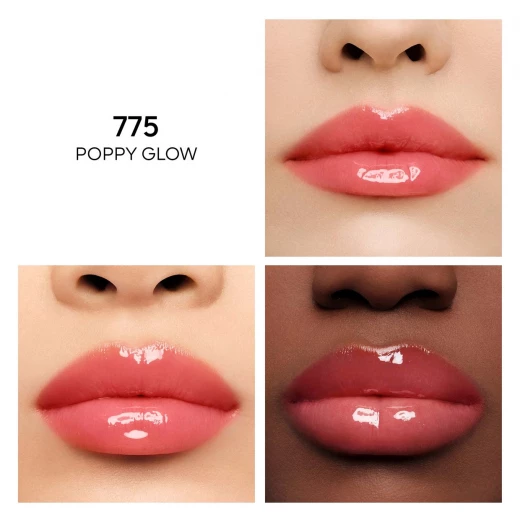 Guerlain KissKiss Bee Glow Oil Colour Reviving Lip Plumping Oil 775 Poppy Glow 9,5 ml - Guerlain - Image 3