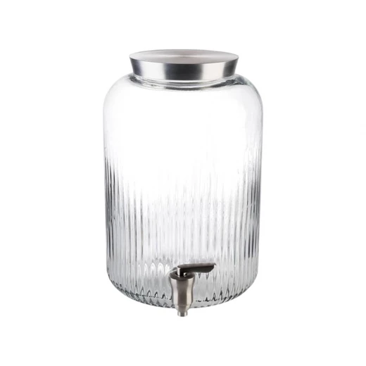 APS Beverage Dispenser, Thick and Stable Walls, Wide Mouth for Large Ingredients, Water Dispenser, Storage Jar Look, Tap, Height 30.5 cm, Volume 7 Litres APS Beverage Dispenser, Thick and Stable Walls, Wide Mouth for Large Ingredients, Water Dispenser, Storage Jar Look, Tap, Height 30.5 cm, Volume 7 Litres