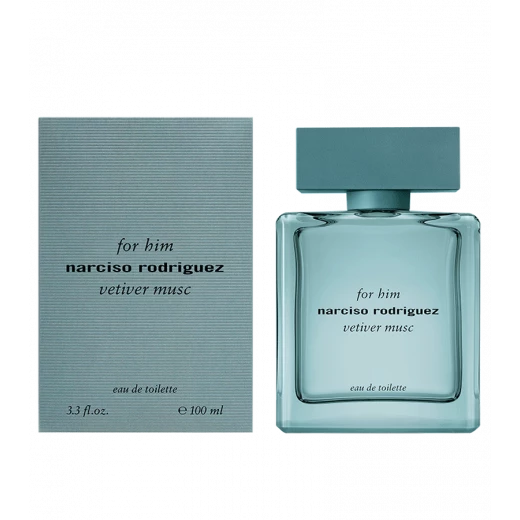 عطر فيتيفر مسك للرجال ماء تواليت سبراي، تركيبة خشبية أروماتيّة مع نوتات المسك، الهيل، واللافندر حجم 100 مل 3.4 اونصة إصدار 2024 من نارسيسو رودريغيز عطر فيتيفر مسك للرجال ماء تواليت سبراي، تركيبة خشبية أروماتيّة مع نوتات المسك، الهيل، واللافندر حجم 100 مل 3.4 اونصة إصدار 2024 من نارسيسو رودريغيز