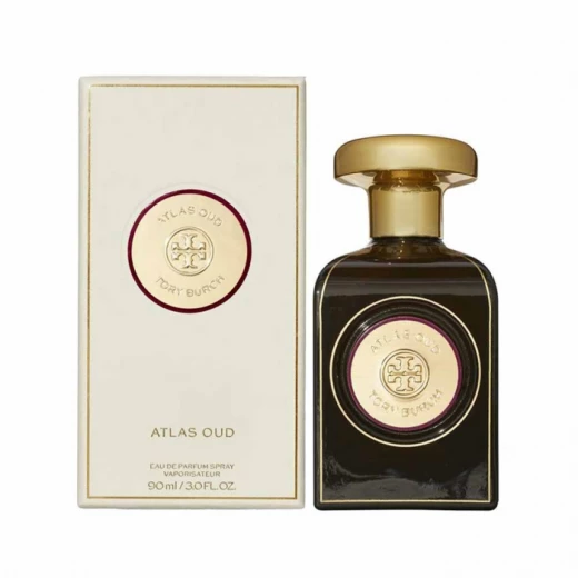 عطر أطلس عود للنساء أو دو بارفان برائحة خشبية أروماتية مع الزعفران وزيت السايبريول فخامة فرنسية، 90 مل من توري بورتش عطر أطلس عود للنساء أو دو بارفان برائحة خشبية أروماتية مع الزعفران وزيت السايبريول فخامة فرنسية، 90 مل من توري بورتش