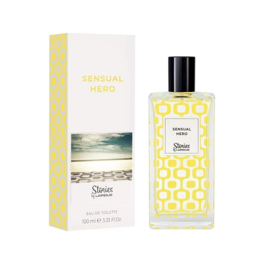 Ted Lapidus Sensual Hero Eau de Toilette 3.4 oz for Men: Bold & Masculine Fragrance with Alluring Scent Ted Lapidus Sensual Hero Eau de Toilette 3.4 oz for Men: Bold & Masculine Fragrance with Alluring Scent