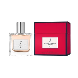 عطر مدموازيل أو دو تواليت للفتيات عطر فرنسي أنيق برائحة الماندرين والفانيليا والخوخ والياسمين 100 مل من جاكادي