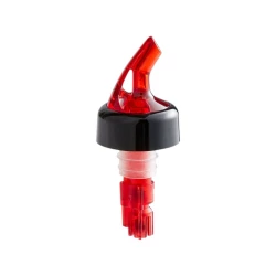 TableCraft 30ml Measuring Pourer Red Precision Liquor Pour Spout for Bartending & Kitchen Use Fast, Accurate, Drip-Free Alcohol Dispenser