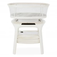 4moms MamaRoo Sleep Bassinet, Baby Bedside Bassinet, Supports Baby’s Sleep with Adjustable Features – 5 Motions, 5 Speeds, 4 Soothing Sounds and 2 Heights