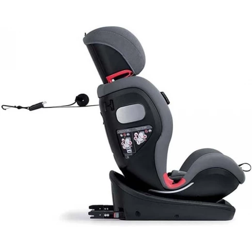 كرسي سيارة سكودو فئة 1/2/3 مع نظام ISOFIX باللون الأزرق، الموديل 168 من كام - كام - Image 5