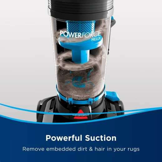 BISSELL PowerForce Helix Vacuum Cleaner 1000 watt 2111E Multi-Cyclonic Technology, Powerful Suction, Lightweight Design, Ideal for Dust, Hair & Deep Cleaning 2-Year BISSELL Warranty - Bissell - Image 5