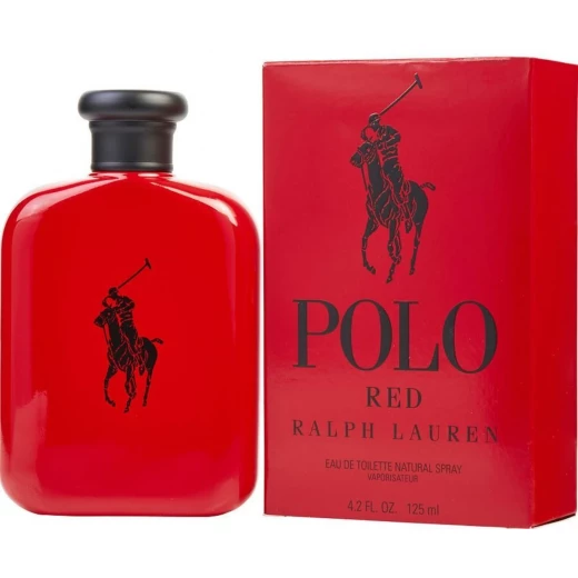 عطر رالف لورين بولو ريد للرجال 125 مل برائحة خشبية وتوابل مع الجريب فروت وخشب الأرز عطر رالف لورين بولو ريد للرجال 125 مل برائحة خشبية وتوابل مع الجريب فروت وخشب الأرز