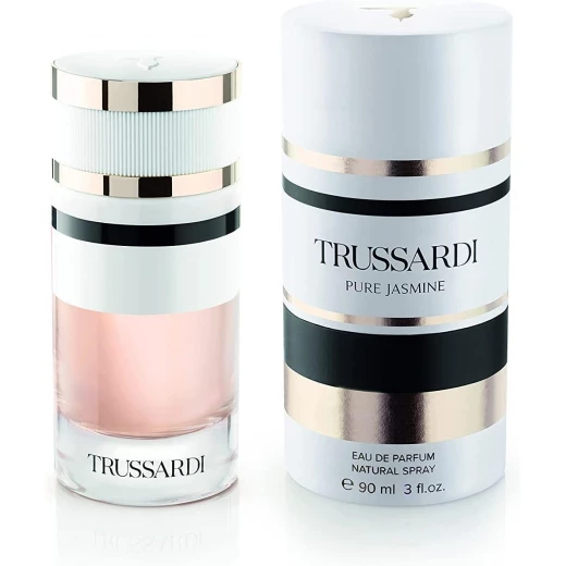 Trussardi Pure Jasmine Eau De Parfum 90ml: Luxurious Floral Fragrance for Women, Long Lasting Scent Trussardi Pure Jasmine Eau De Parfum 90ml: Luxurious Floral Fragrance for Women, Long Lasting Scent