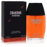 مجموعة هدايا ماء عطر Guy Laroche Drakkar Intense للرجال 50 مل مع عطر الباتشولي - غاي لاروش