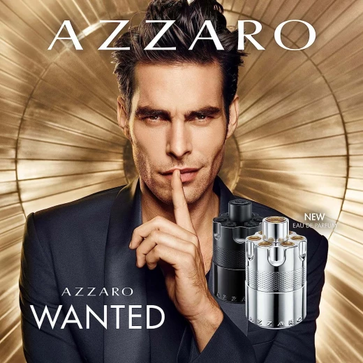 عطر أزارو ونتيد أو دي بارفان 100 مل للرجال: بخاخ عطر يدوم طويلاً وجذاب - أزارو - Image 4