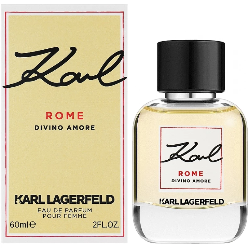 عطر كارل روما ديفينو أموري أو دو بارفان 60 مل / 2.0 أونصة للنساء من كارل لاغرفيلد - كارل لاغرفيلد