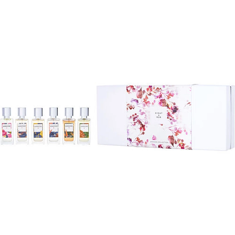 مجموعة عطور إيت آند بوب آنيك أو دي بارفان للنساء، مجموعة هدايا فاخرة من 6 × 30 مل بروائح آسرة - Eight & bob