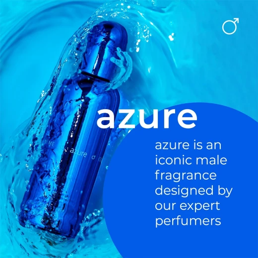 MILTON LLOYD Colour Me Azure Eau de Parfum for Men 100ml Fresh Citrus Fragrance Long Lasting - Milton Lloyd - Image 6