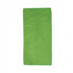 Kela Ladessa Towel 100% Organic Cotton 50 x 100 cm Soft & Absorbent Bath Towel Green Premium Jacquard Design