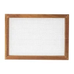 Table Craft Herb Drying Rack 34x34x4 cm Stackable Acacia Wood & Metal Mesh Dehydrator for Fresh Herbs No Electricity Needed Space-Saving Design Hand Wash Recommended - Table Craft