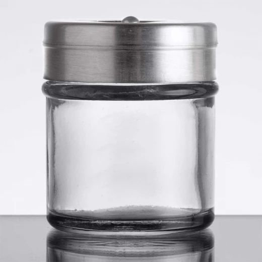Table Craft Spice Shaker 88ml Glass Jar with Stainless Steel Rotating Lid 3 Dispensing Options (Fine, Medium, Coarse) + Closed Position Stylish & Airtight Storage - Table Craft - Image 3