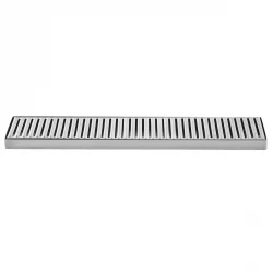 TableCraft Stainless Steel Drip Tray 47.5 x 10 cm Durable Countertop Spill Catcher for Beer Taps, Beverage Dispensers & Urns Easy to Clean, Sleek Design