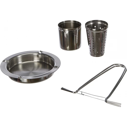 Kuchenprofi BBQ Chicken Grill with Aroma Container, 300 ml, Diameter 18 cm, Height 24 cm, Stainless Steel, Dishwasher Safe, Chicken Roaster, Chicken Holder, for Oven and Kettle Barbecue - Kuchenprofi - Image 4