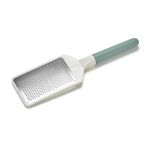 Guzzini Sage Green Grater 28cm Microperforated Steel Blade for Parmesan, Citrus Zest & Spices Ergonomic Handle, Made from 100% Recycled Plastic Guzzini Sage Green Grater 28cm Microperforated Steel Blade for Parmesan, Citrus Zest & Spices Ergonomic Handle, Made from 100% Recycled Plastic