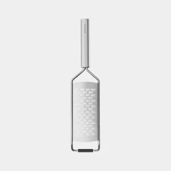 Brabantia Grater & Slicer Multi-Purpose Kitchen Tool for Cheese, Vegetables & Chocolate Non-Slip Handle with Large Grating Surface