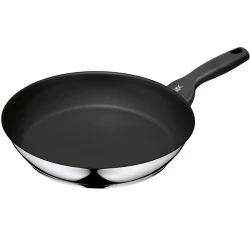 WMF Profi Ceradur Frying Pan 24 cm High-Heat Ceramic Non-Stick Coating (Up to 400°C) Ergonomic Flame-Protected Handle Induction Compatible