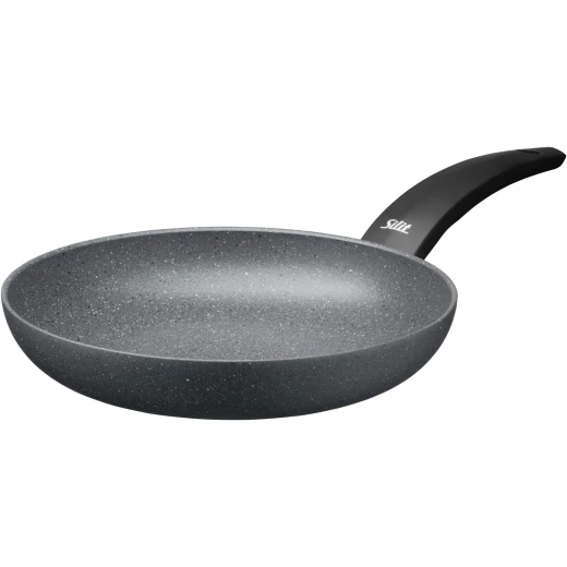 Silit Montano Non-Stick Frying Pan 28 cm 4-Layer PTFE Coating, Induction-Compatible Aluminium Base Heat-Resistant Bakelite Handle, Natural Stone Look, Oven-Safe Silit Montano Non-Stick Frying Pan 28 cm 4-Layer PTFE Coating, Induction-Compatible Aluminium Base Heat-Resistant Bakelite Handle, Natural Stone Look, Oven-Safe