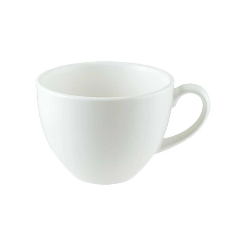 Bonna Mat Rita Coffee Cup 230ml White, Dishwasher and Microwave Safe Elegant Design for Restaurants, Hotels, and Home Use Perfect for Serving Coffee and Tea - Bonna