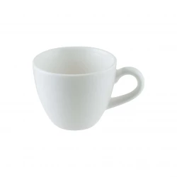 Bonna Mat Rita Coffee Cup 80ml White, Dishwasher and Microwave Safe Elegant Design for Restaurants, Hotels, and Home Use Perfect for Serving Coffee and Tea