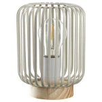 Leonardo Amalfi LED Lantern Beige Decorative Battery-Operated Lantern with Base, ‎60.5 × 21 × 15.5 Cm, Modern Design, Includes Lamp - Leonardo