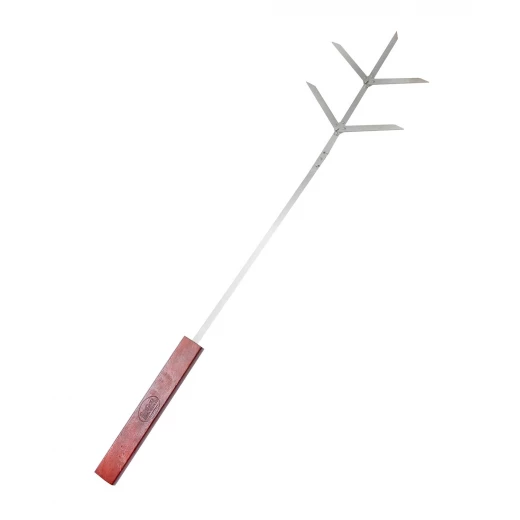 TableCraft Collapsible Marshmallow Roasting Stick 60cm Stainless Steel Skewer with Long Wooden Handle, Perfect for S’mores & Campfires, Easy Storage TableCraft Collapsible Marshmallow Roasting Stick 60cm Stainless Steel Skewer with Long Wooden Handle, Perfect for S’mores & Campfires, Easy Storage