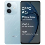 Oppo A3X CPH26441, 6.67-inch 90Hz IPS LCD, 128GB Storage, 4GB RAM, Snapdragon 6s Gen3, 8MP Rear Camera, 5MP Front Camera, 5100mAh Battery, 45W Fast Charging, Ocean Blue - OPPO