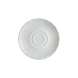 Bonna Iris Gourmet Coffee Saucer Plate 19cm Envisio Collection Elegant & Durable Porcelain for Fine Dining, Ideal for Restaurants, Hotels & Catering (HoReCa)
