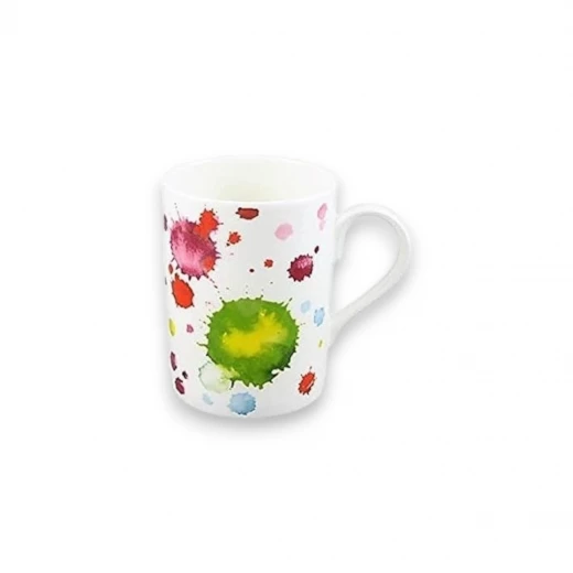 Roy Kirkham Splash Lucy Fine Bone China Mug Elegant Colored Splash Pattern, Fine Art Inspired Design Durable and Stylish Roy Kirkham Splash Lucy Fine Bone China Mug Elegant Colored Splash Pattern, Fine Art Inspired Design Durable and Stylish