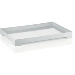 Guzzini 19780011 Icons Tray, Plastic 18.11"L x 12.6"W x 1.97"H
