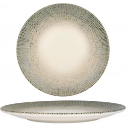 Bonna Sway Flat Plate Dia Desert Plate 17cm