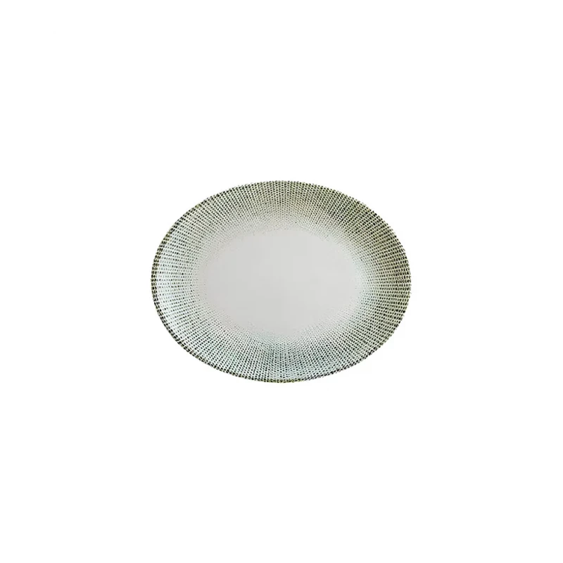 صحن بيضاوي سواي مووف، مقاس 31 × 24 سم من بونا - بونا