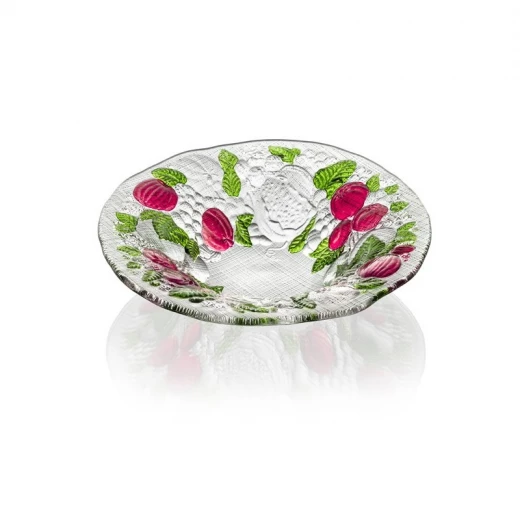 IVV A Night in Palmira Bowl Dia 24cm Red & Green IVV A Night in Palmira Bowl Dia 24cm Red & Green