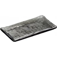APS Takaski Rectangular Plate Dia 26x13cm Grey